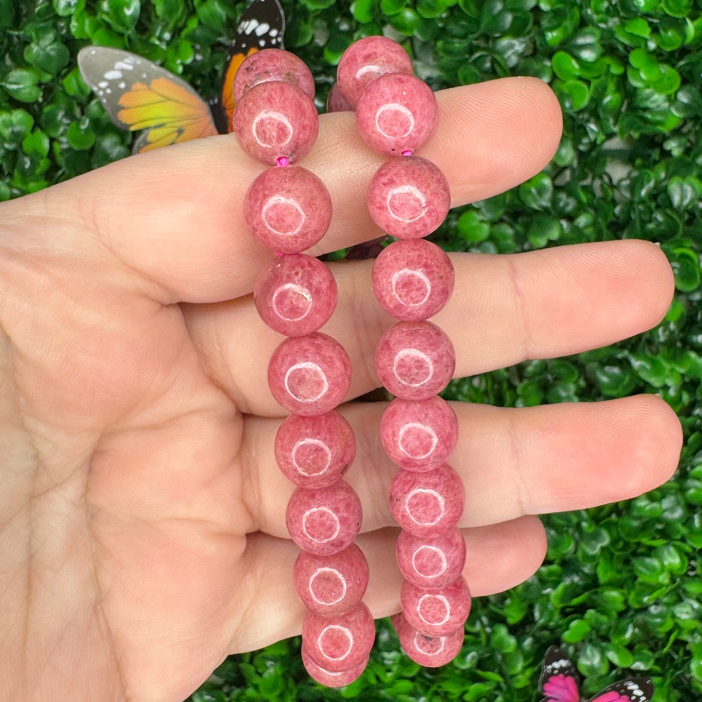 10mm Rhodonite Bracelet