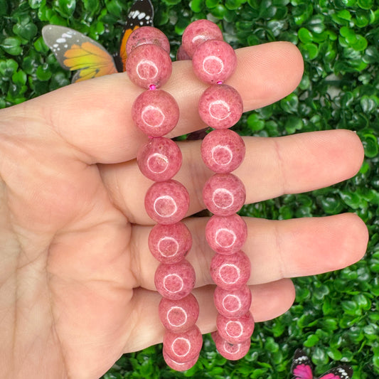 10mm Rhodonite Bracelet