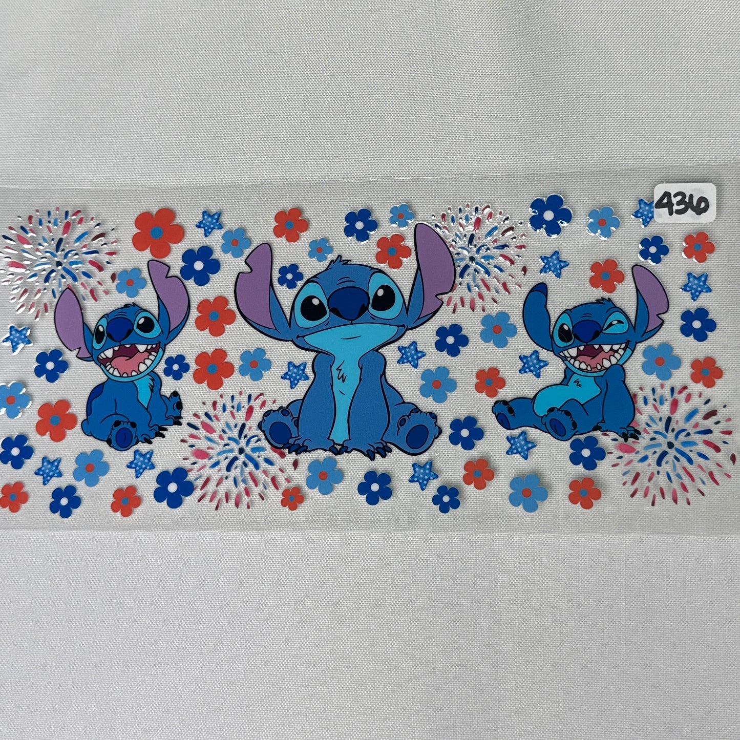 Blue Alien UVDTF Cup Wraps