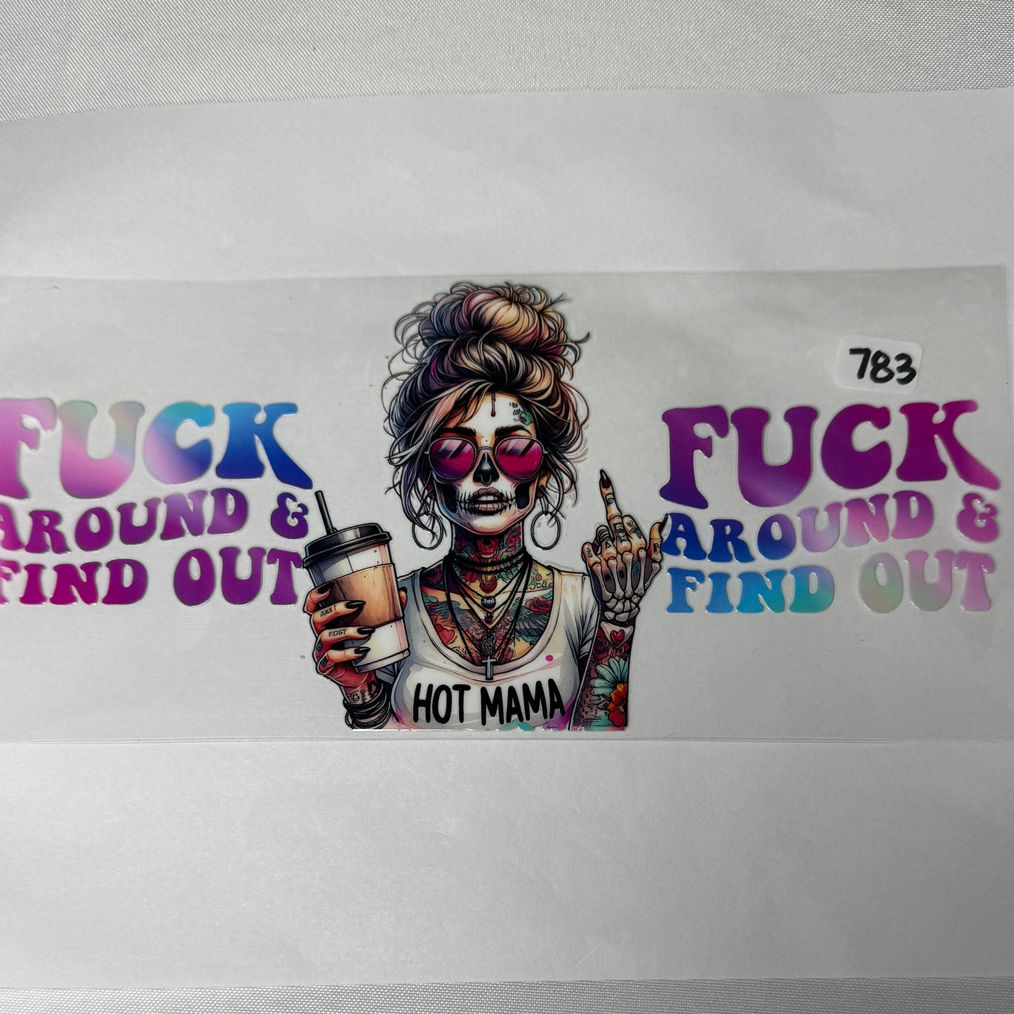 Sassy/Funny Quotes UVDTF Cup Wraps