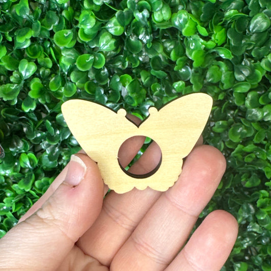 Wooden Butterfly Sphere Stand