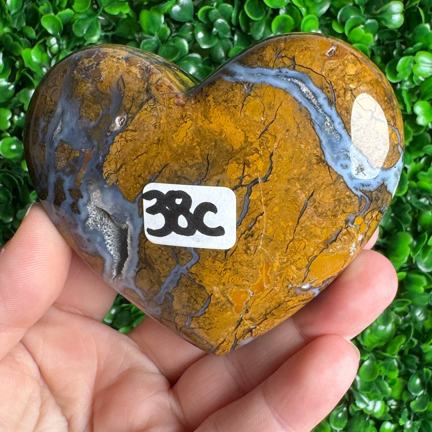 Marcasite Heart Carvings