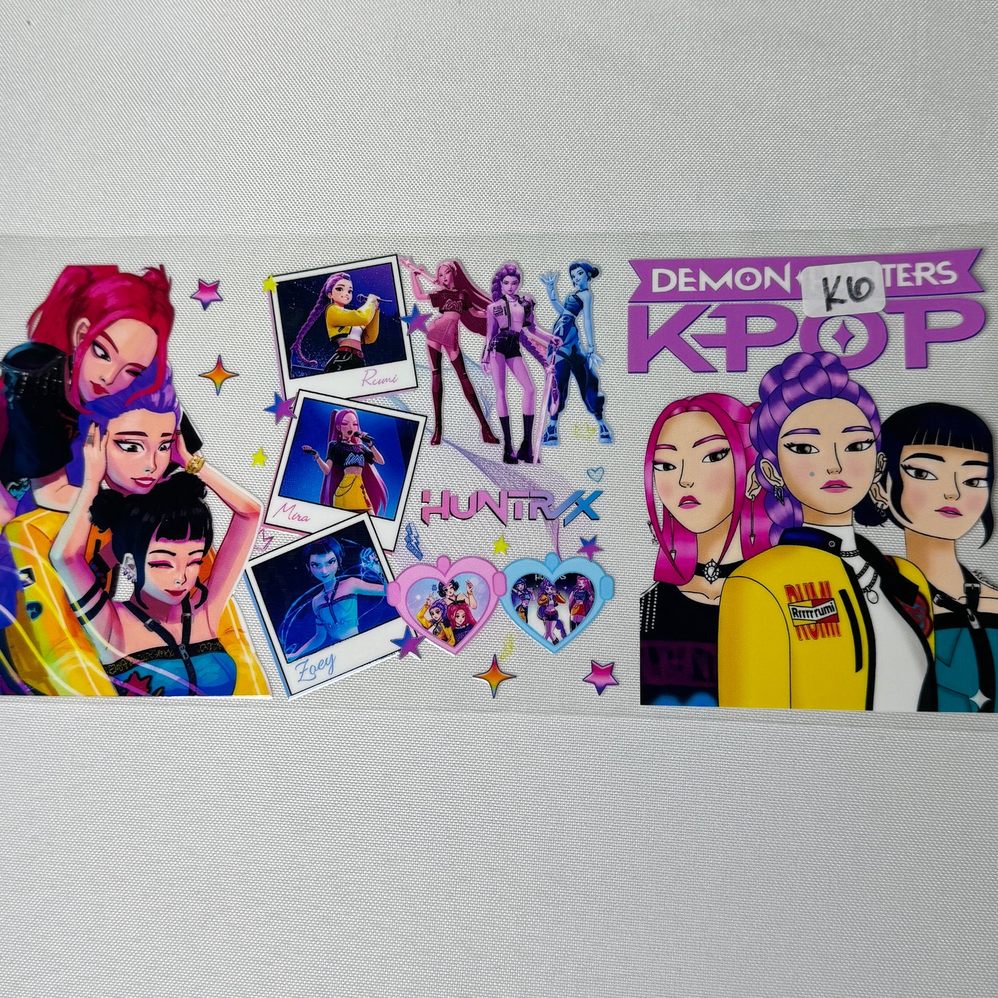 Girl Pop Bands UVDTF Cup Wraps