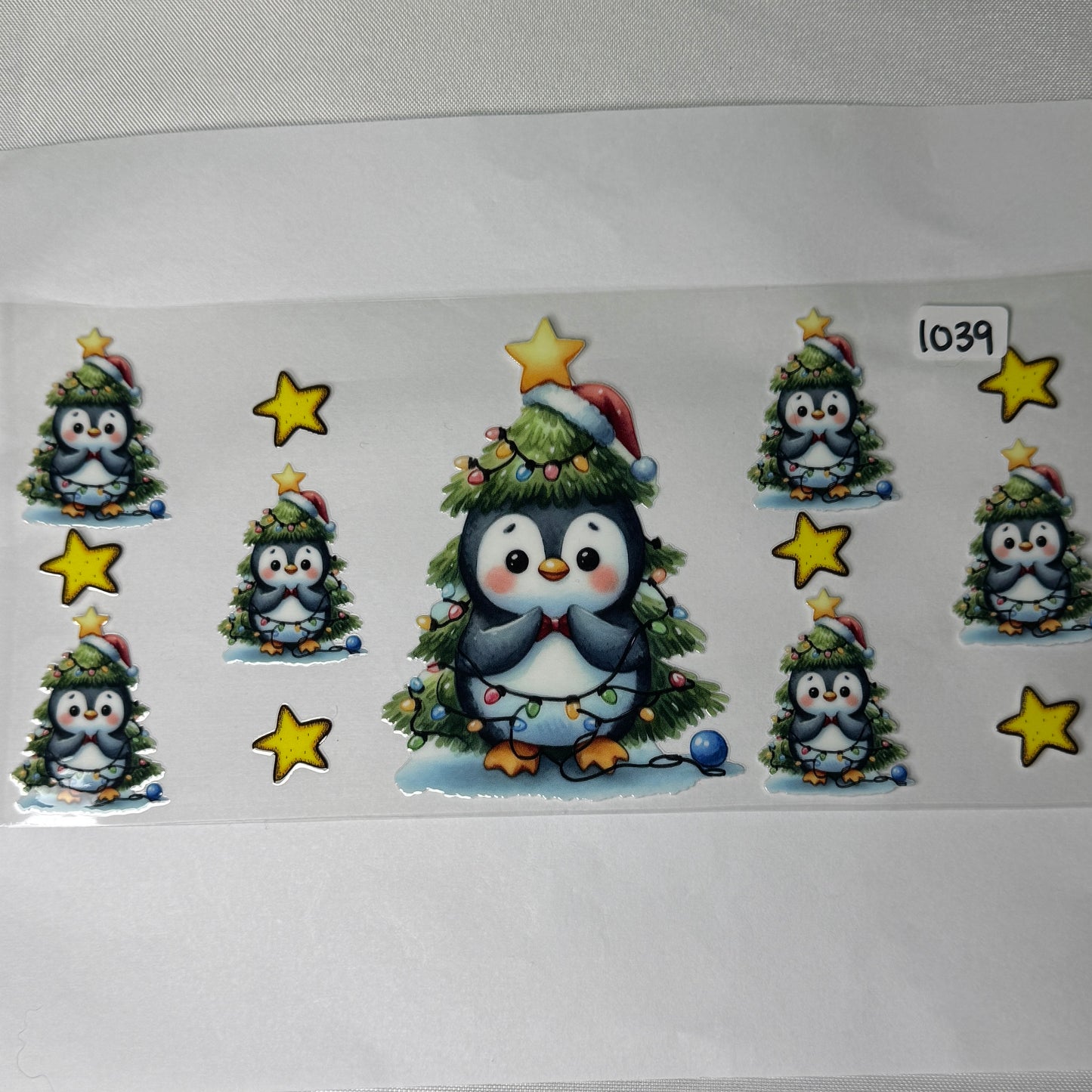 Christmas UVDTF Cup Wraps