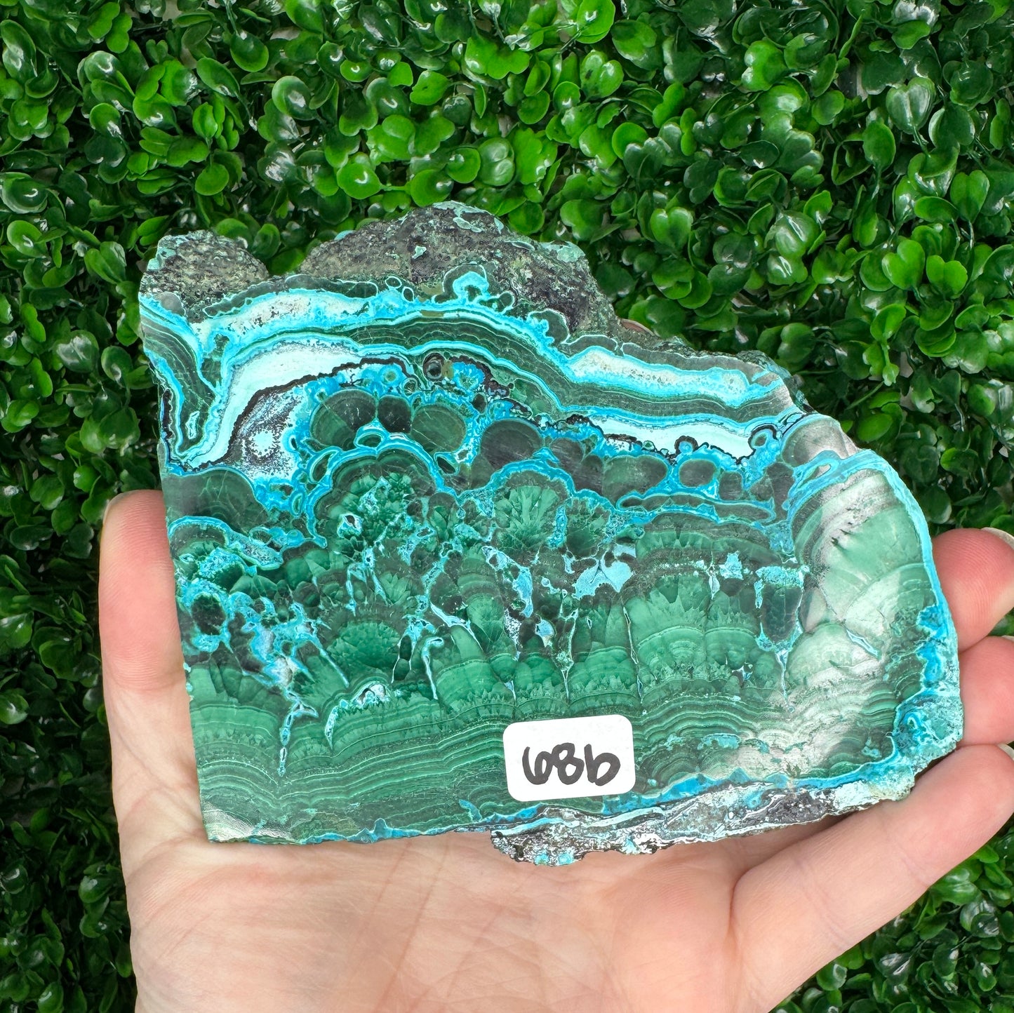 Malachite and Chrysocolla Slabs