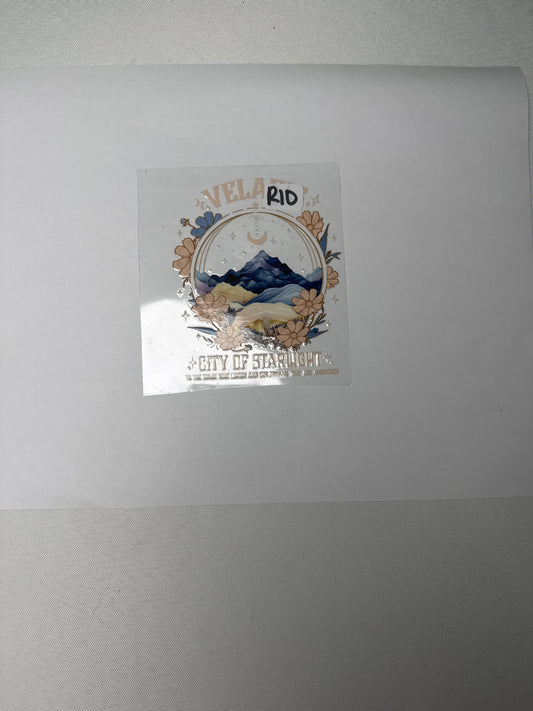 Velaris city of starlight book/reading UVDTF Wrap R10