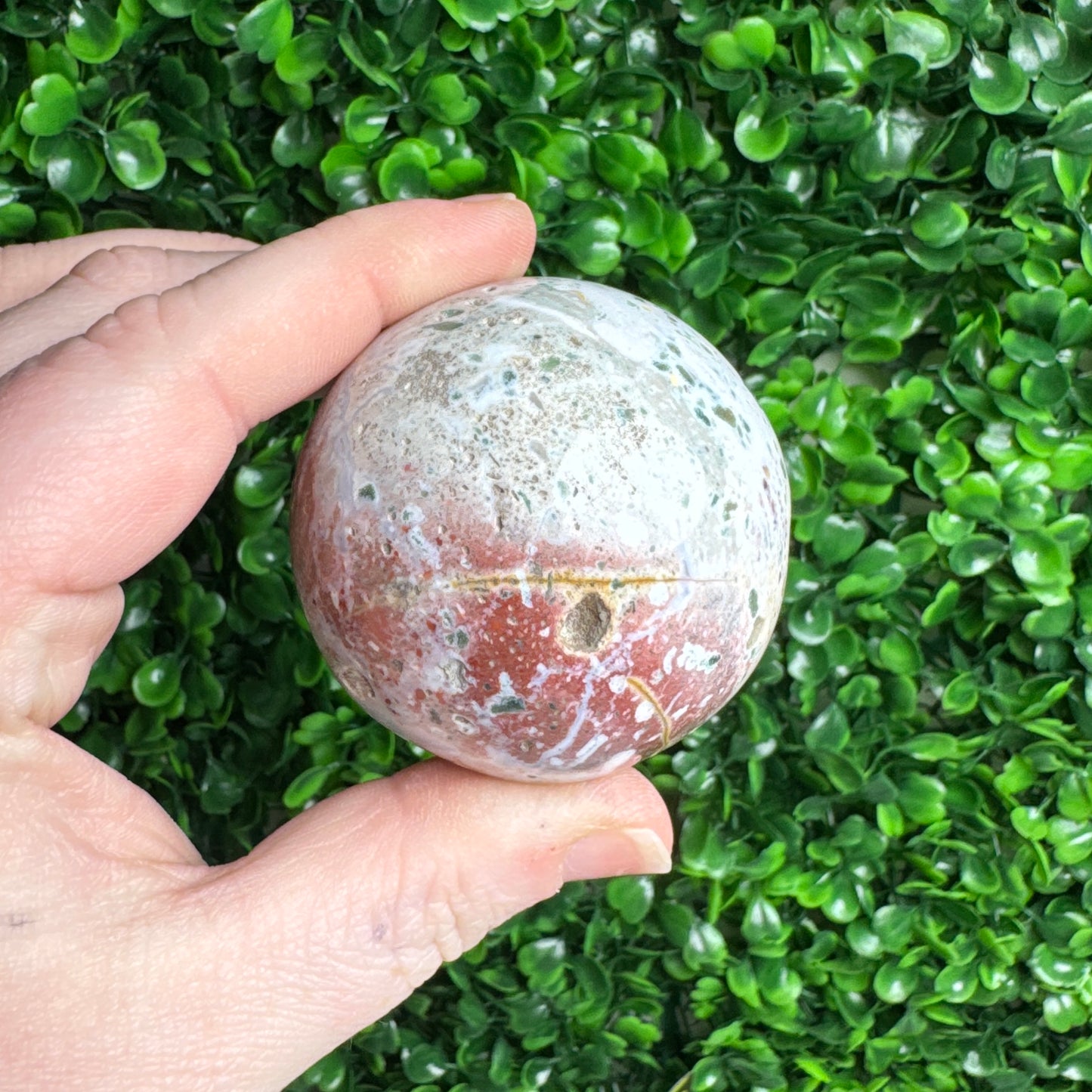 Sea Jasper Sphere