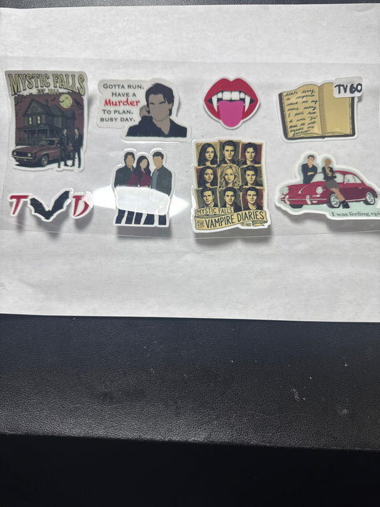 TV 60 vampire tv show style 2 uvdtf wrap