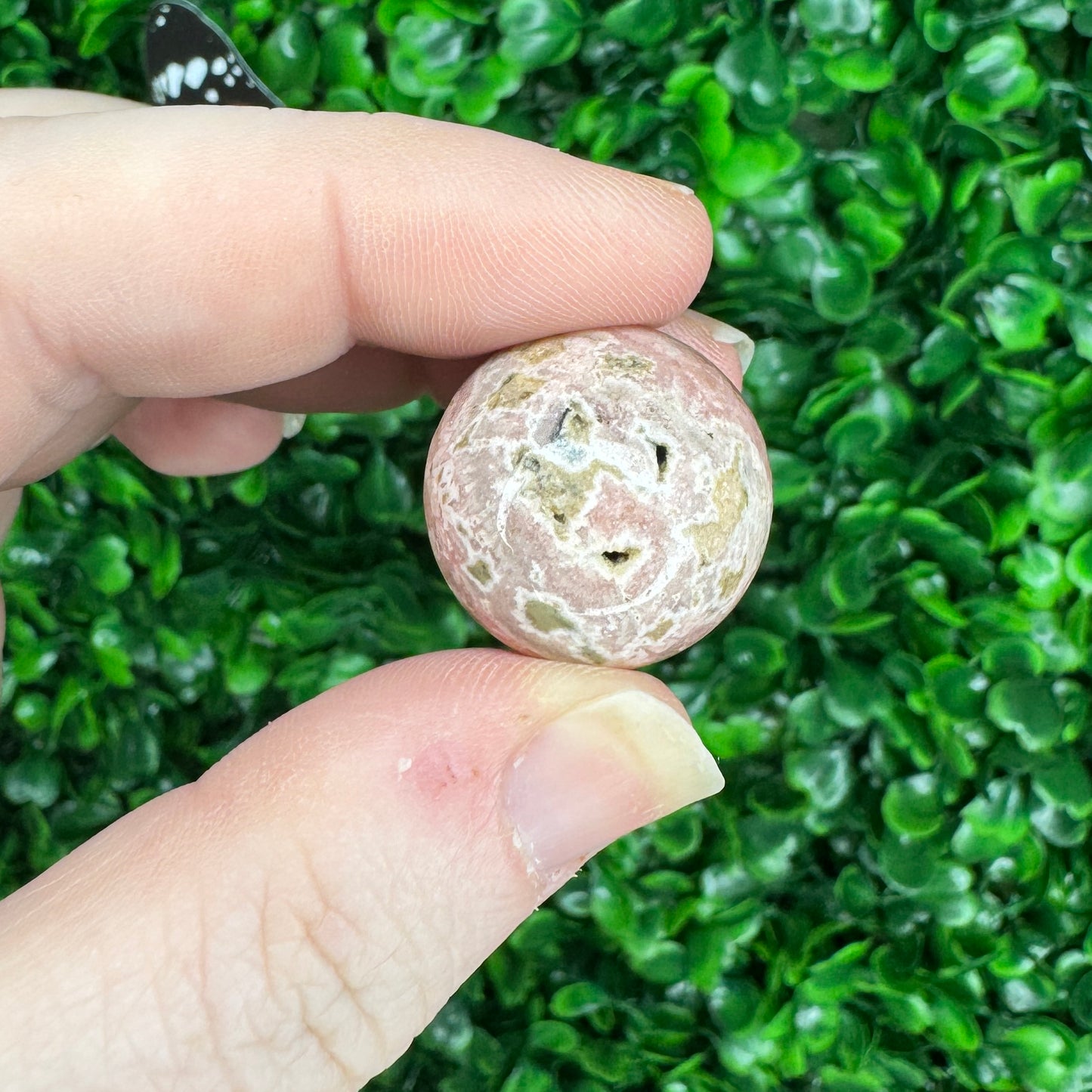 Rhodochrosite Sphere 28