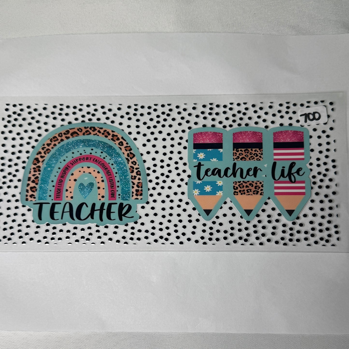 Teacher/Nurse/Jobs/Awareness UVDTF Cup Wraps