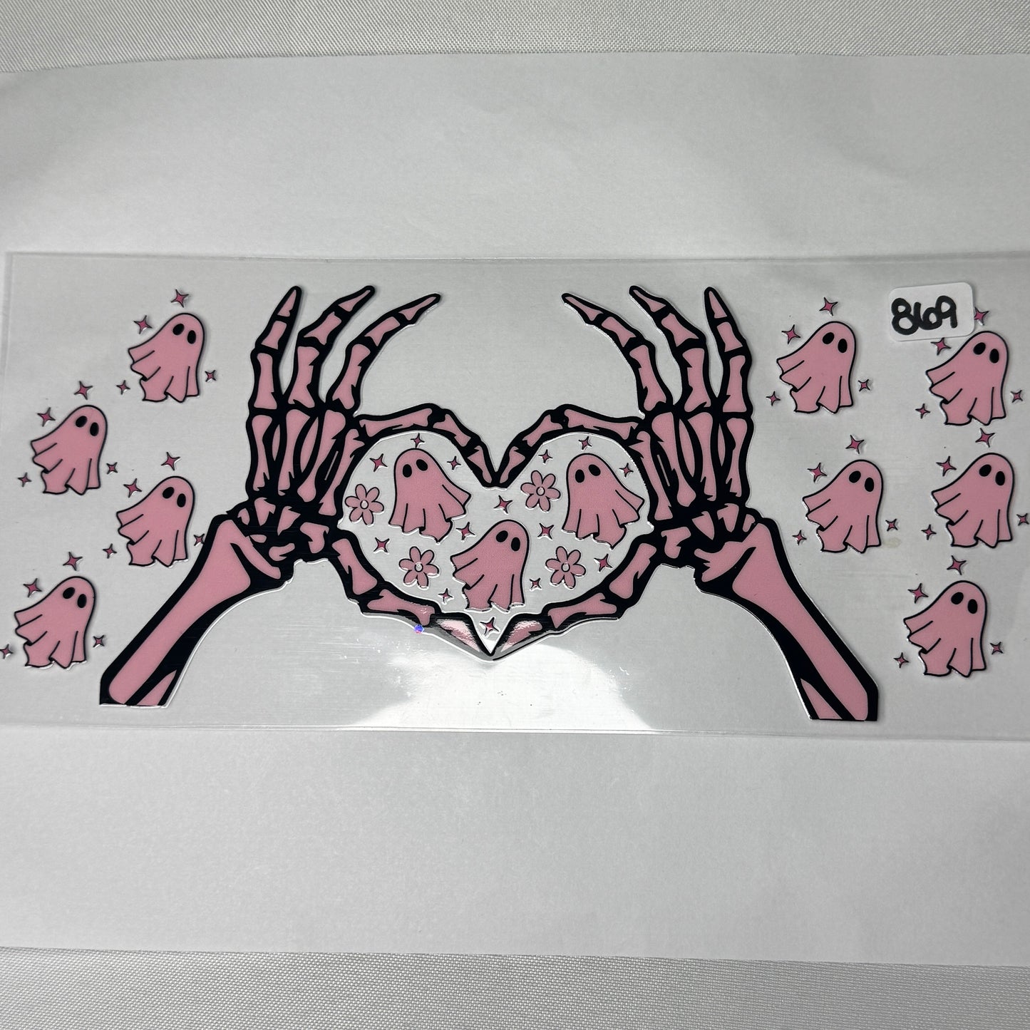 Ghosts UVDTF Cup Wraps