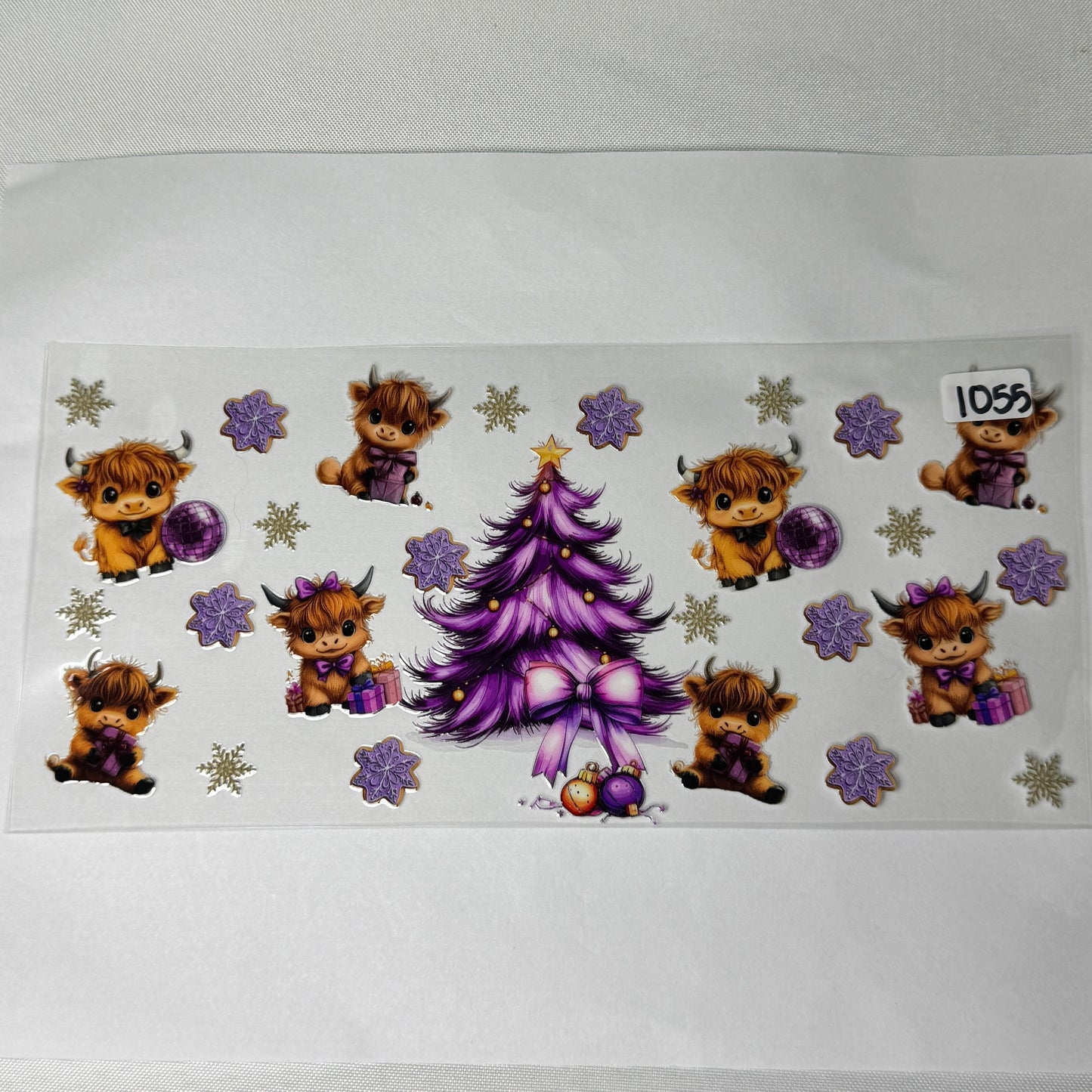 Christmas UVDTF Cup Wraps