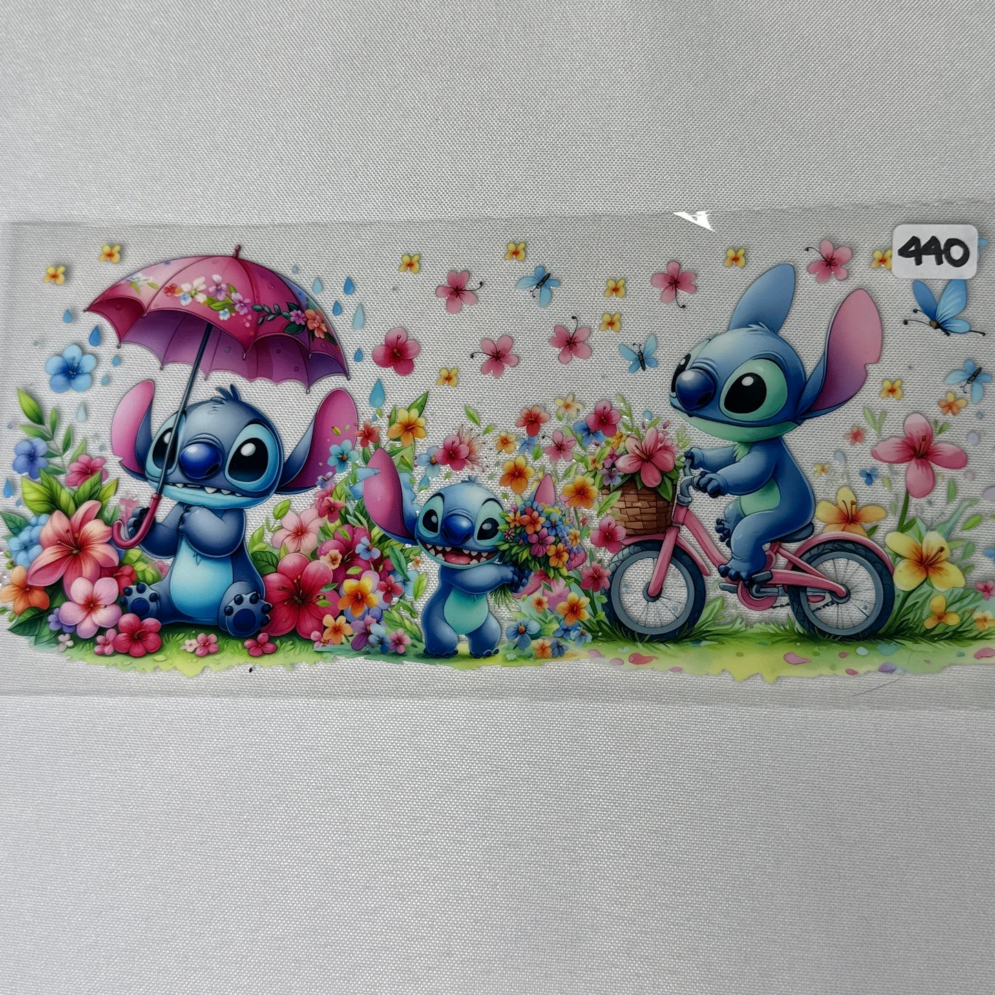 Blue Alien UVDTF Cup Wraps