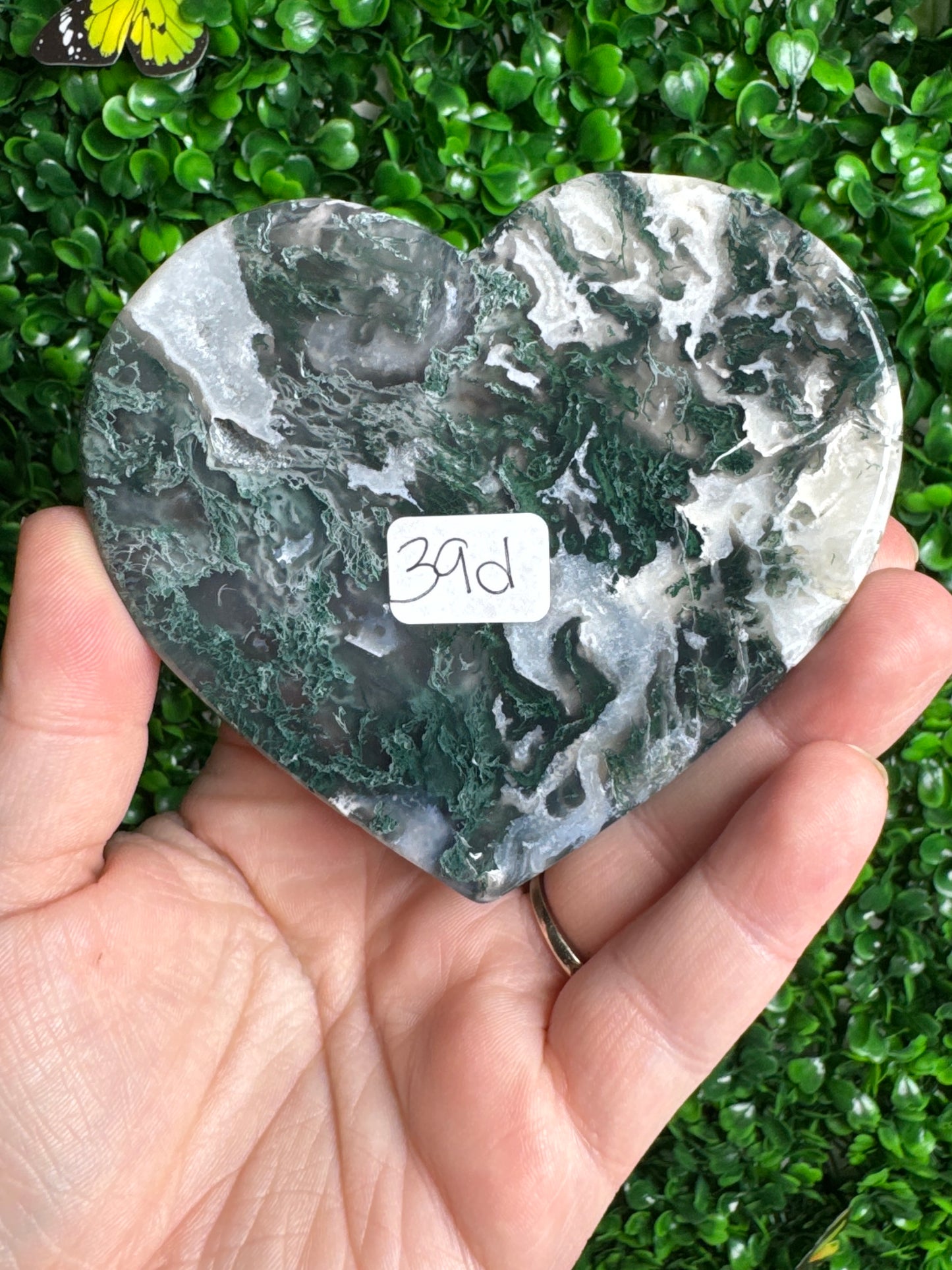Moss Agate Bowl Carving