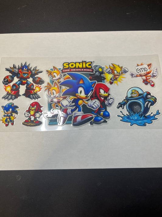 GT 10 Game Characters UVDTF Wrap