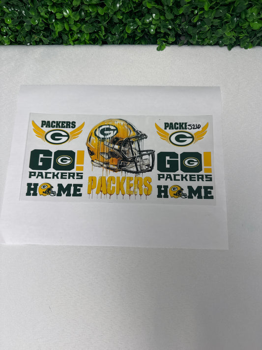 S26 Packers Football Sports UVDTF wrap