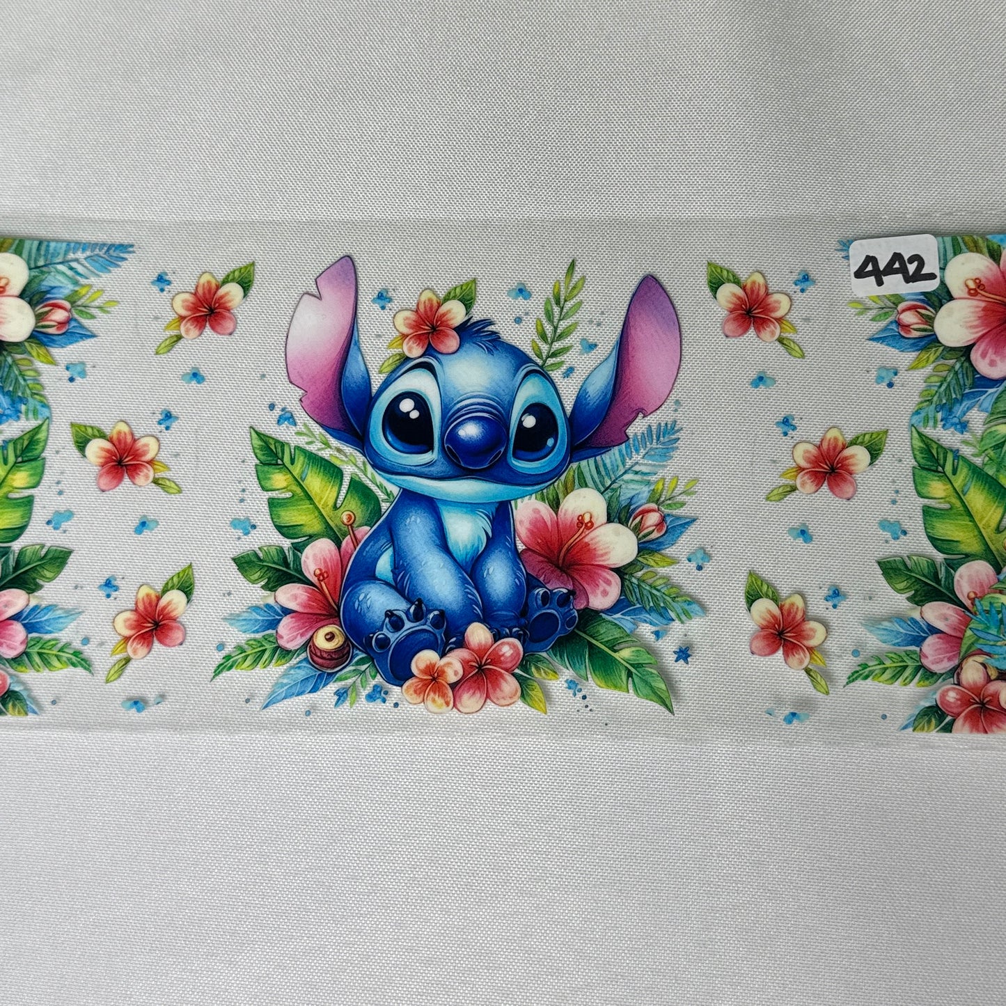 Blue Alien UVDTF Cup Wraps