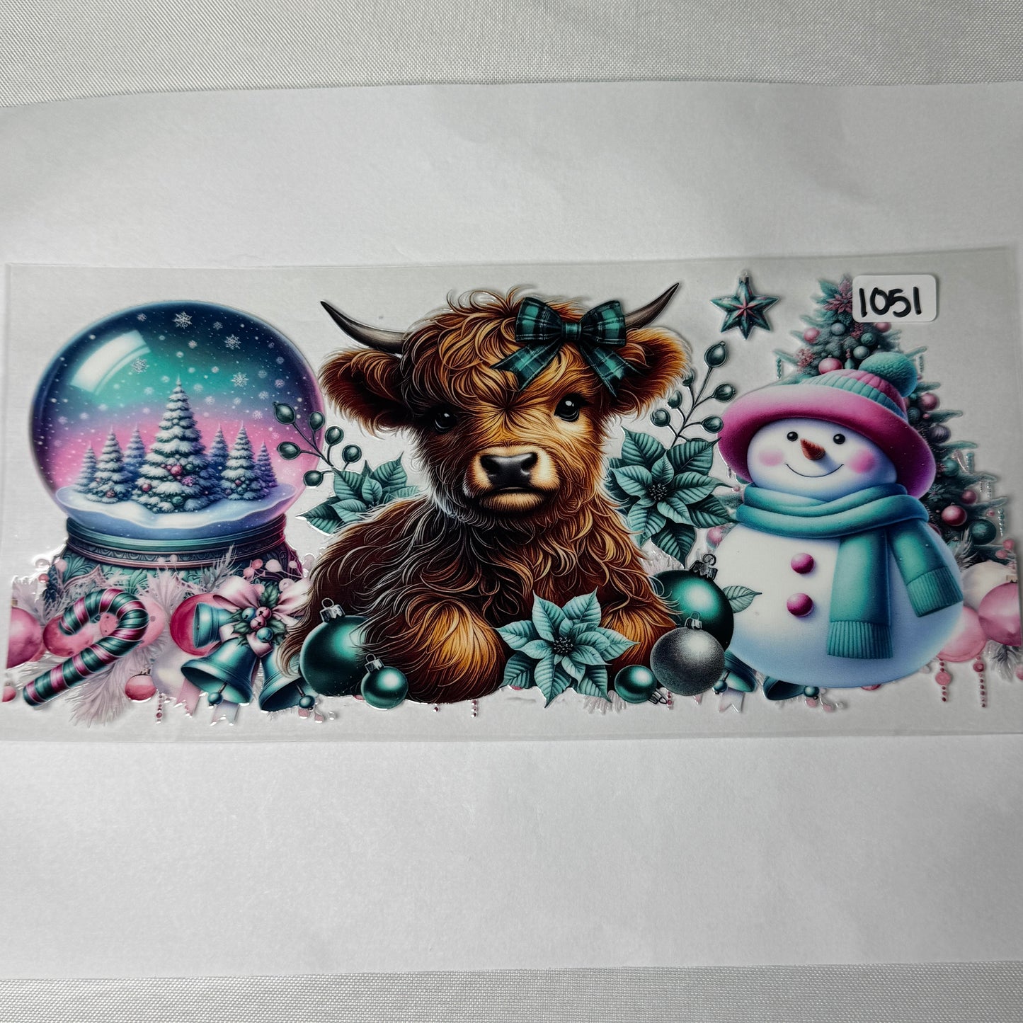 Christmas UVDTF Cup Wraps