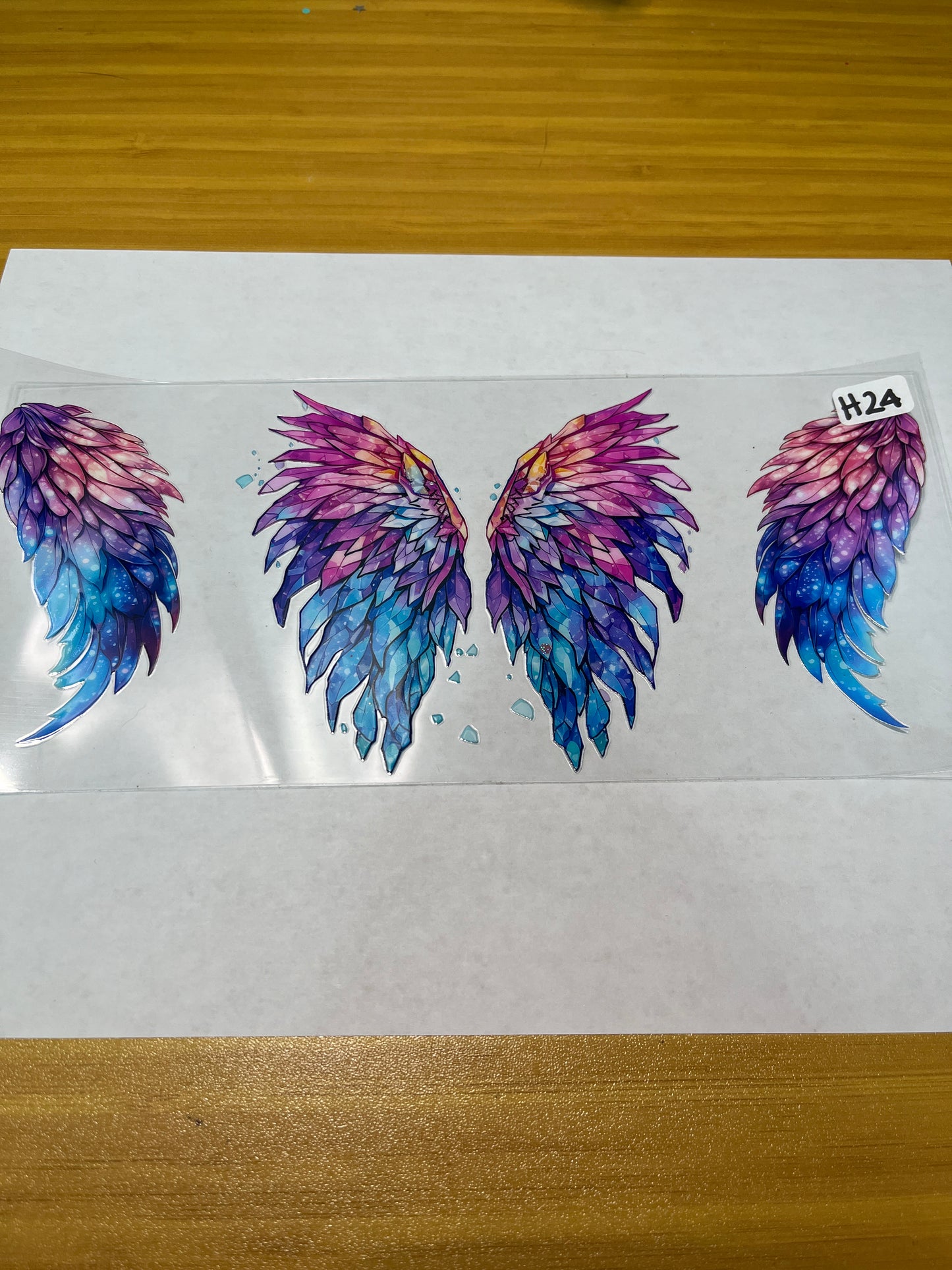 H24 Crystal Wings UVDTF Wrap