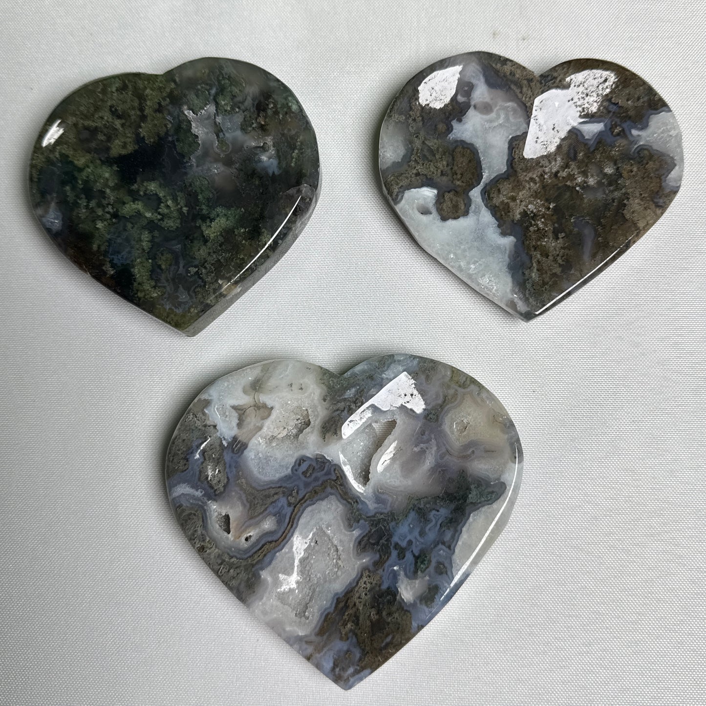 Moss Agate Bowl Carving