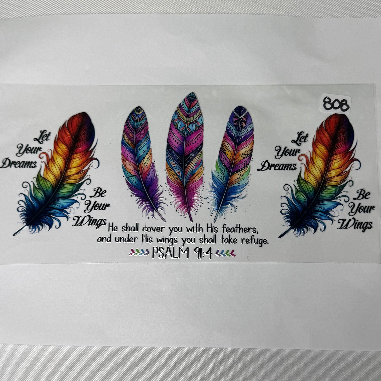 Quote UVDTF Cup Wraps