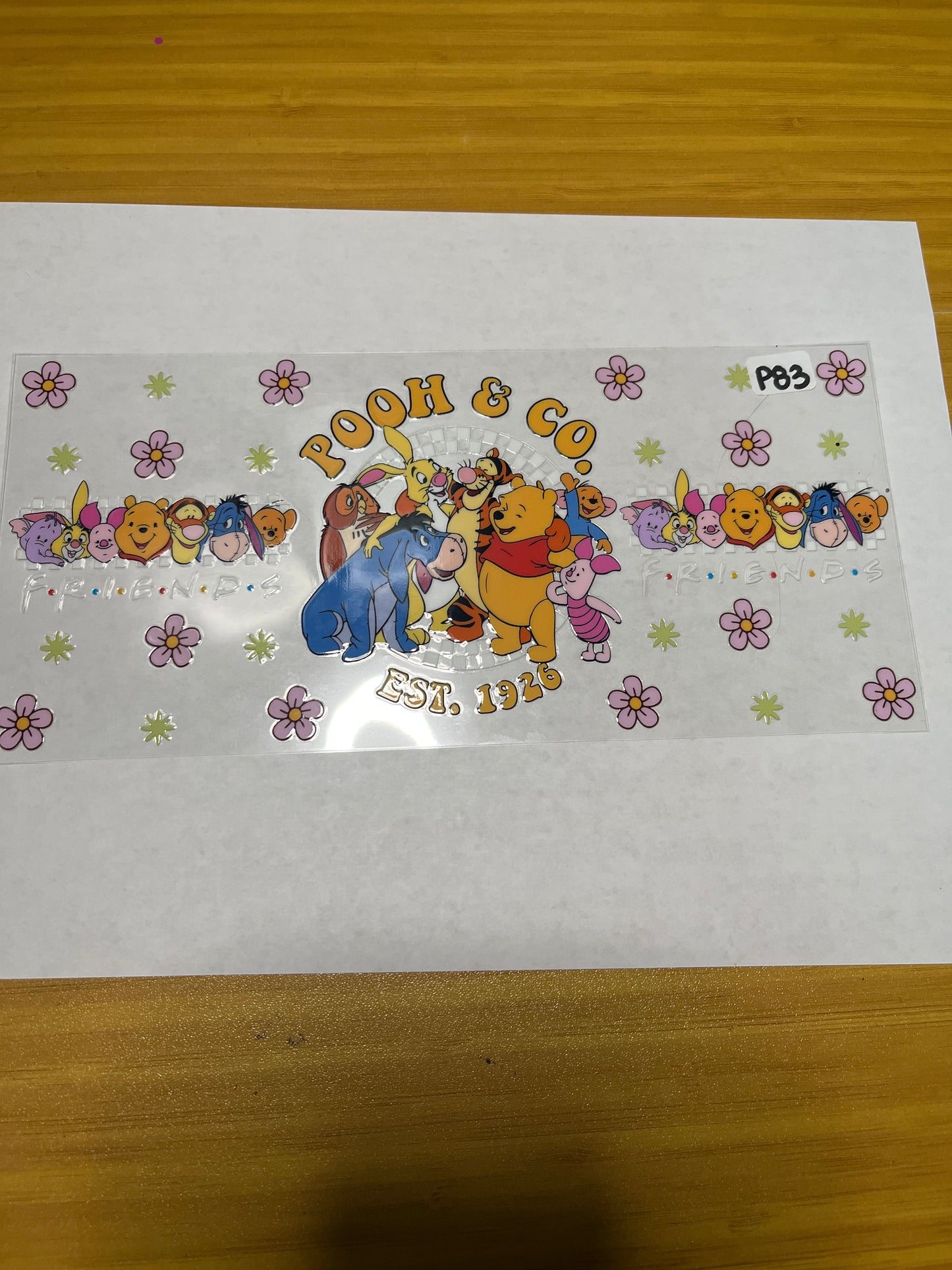 P83 Kids Character UVDTF Wrap