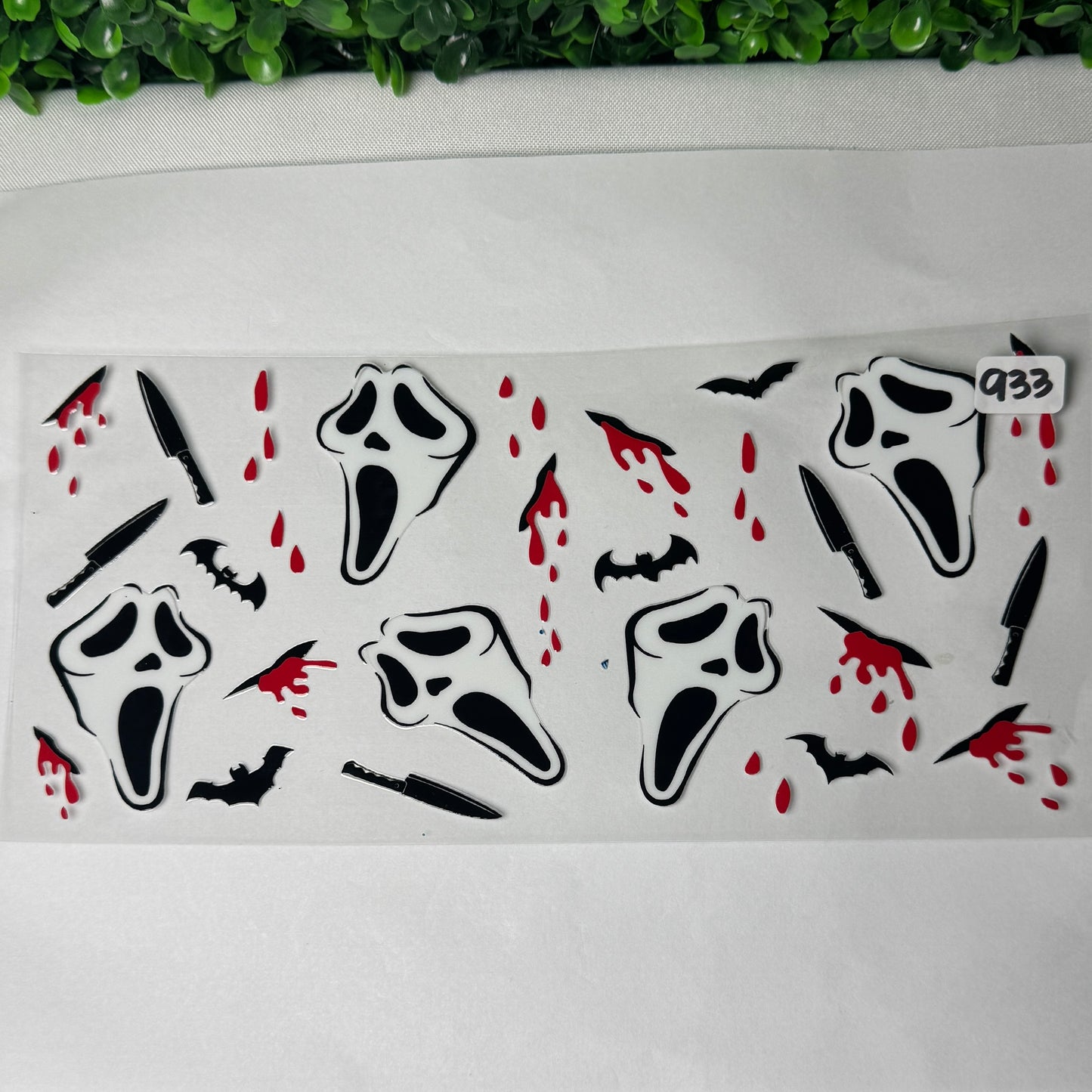 Spooky Characters UVDTF Cup Wraps