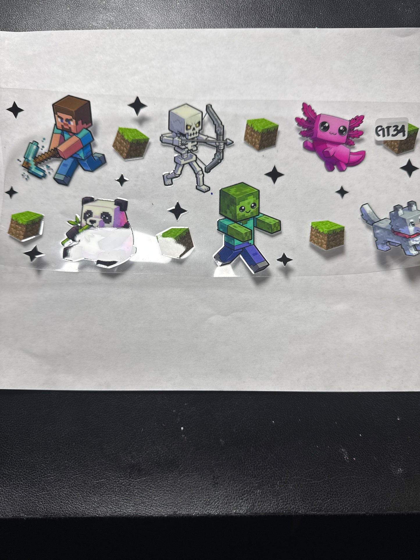 GT 34 gaming characters uvdtf wrap