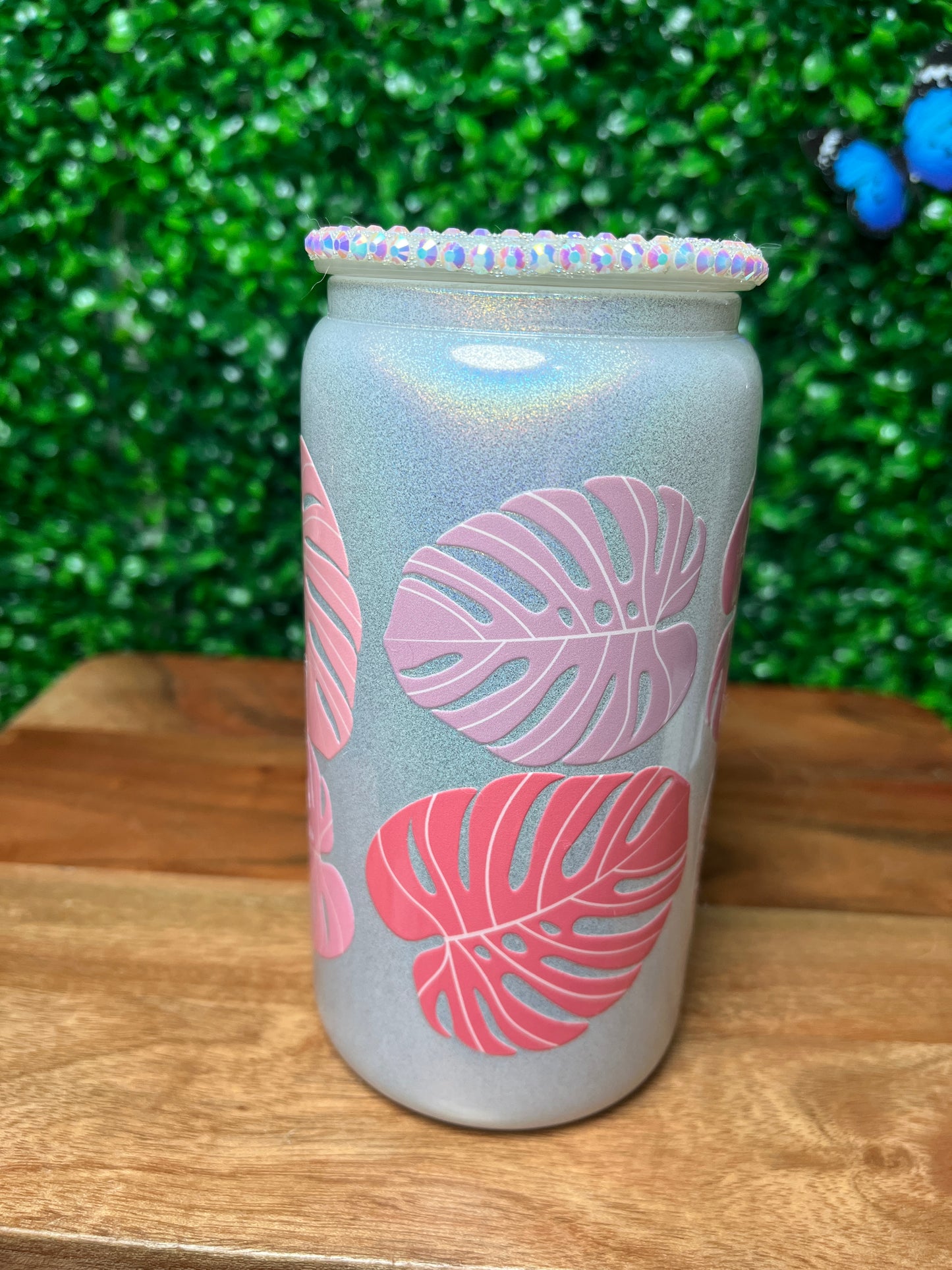 16oz Plants UVDTF Glass Cup
