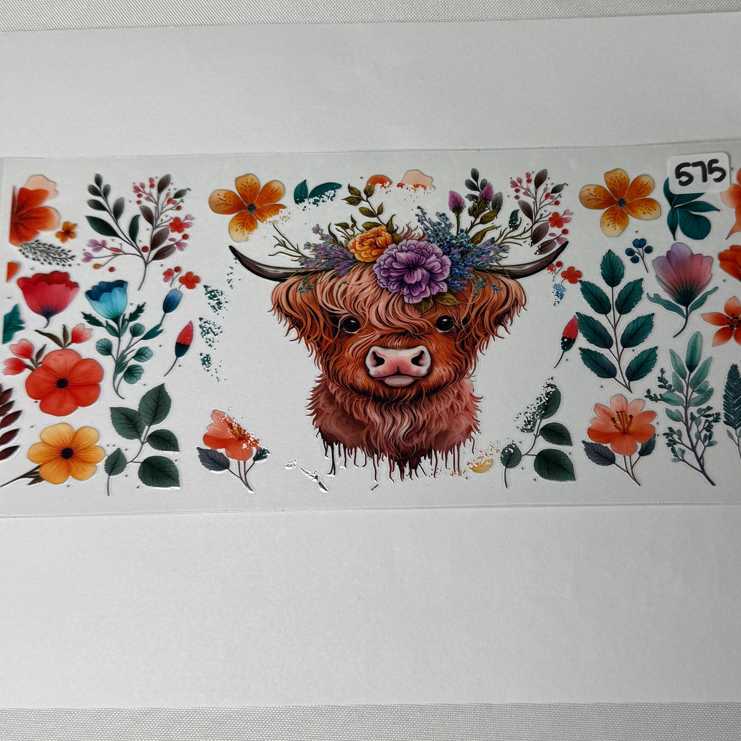 Highland Cow UVDTF Cup Wraps