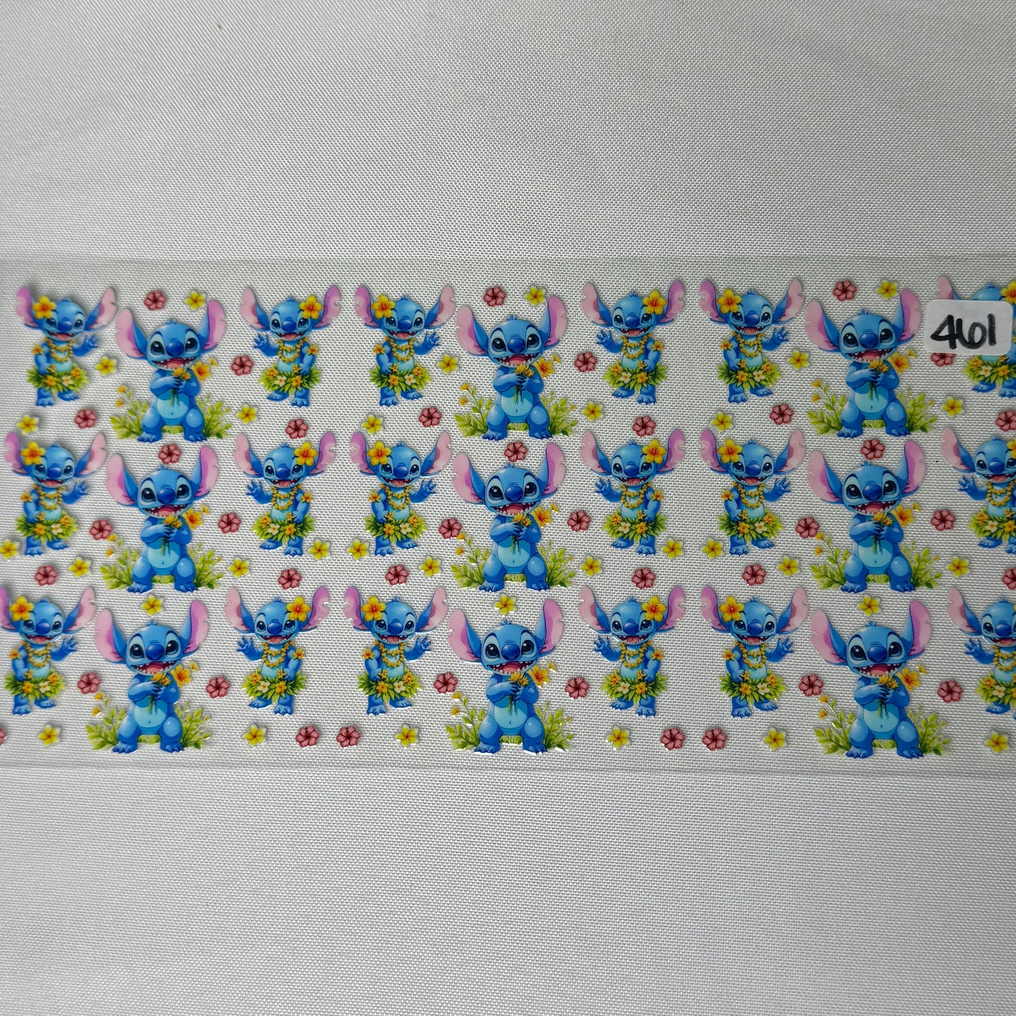 Blue Alien UVDTF Cup Wraps