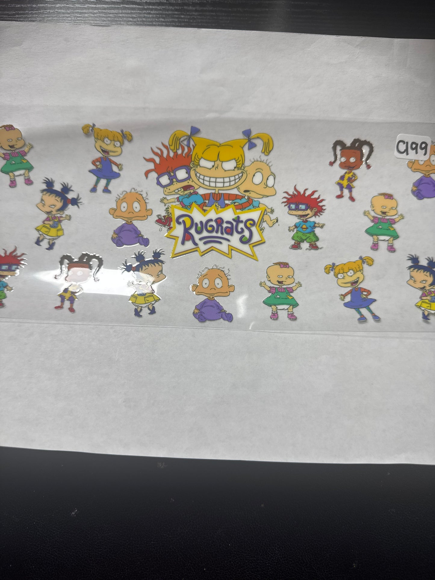 C199 kiddo character uvdtf wrap