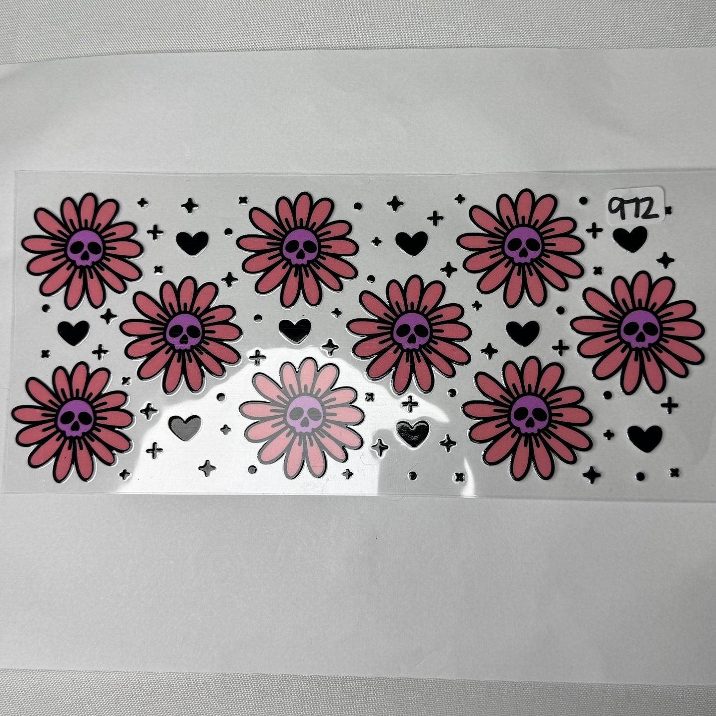 Skulls and Pumpkins UVDTF Cup Wraps