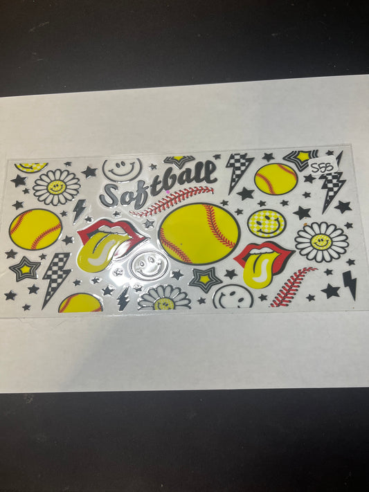 S55 Softball UVDTF Wrap