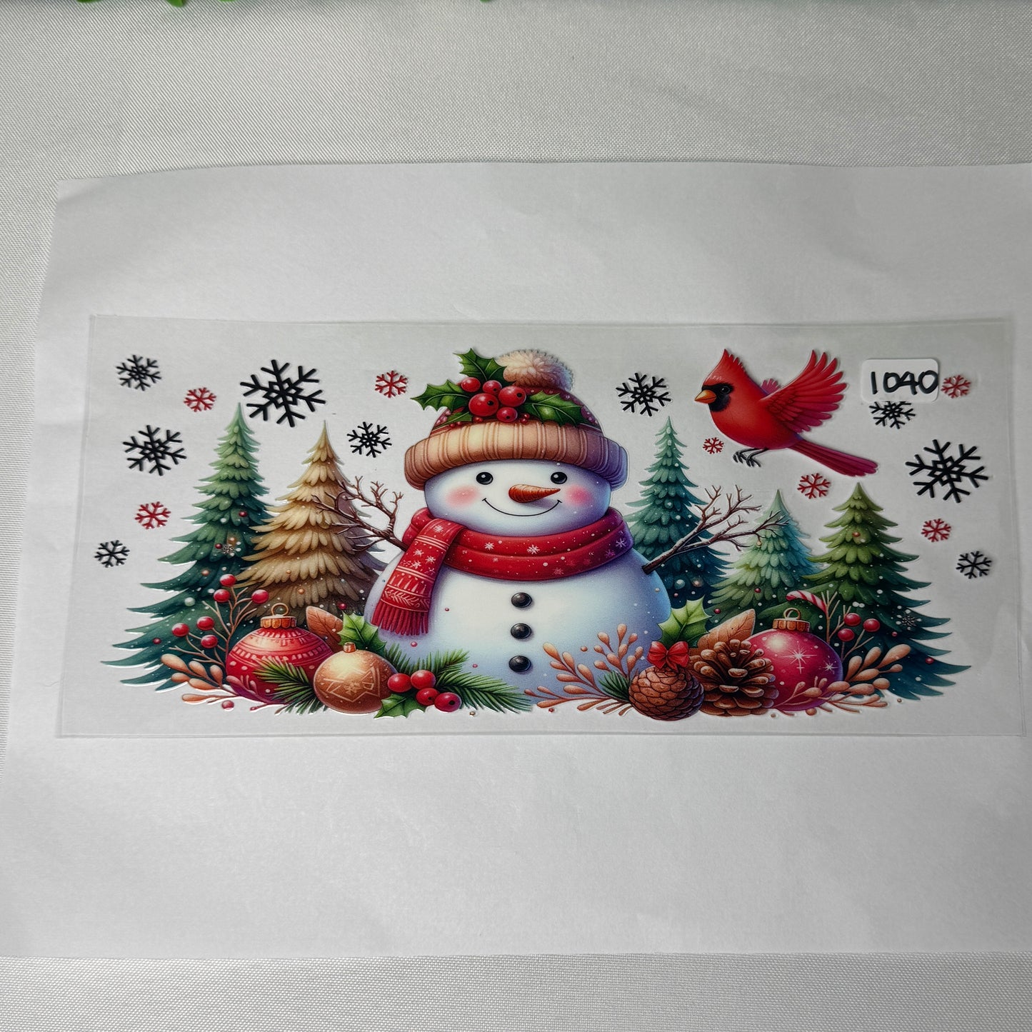 Christmas UVDTF Cup Wraps