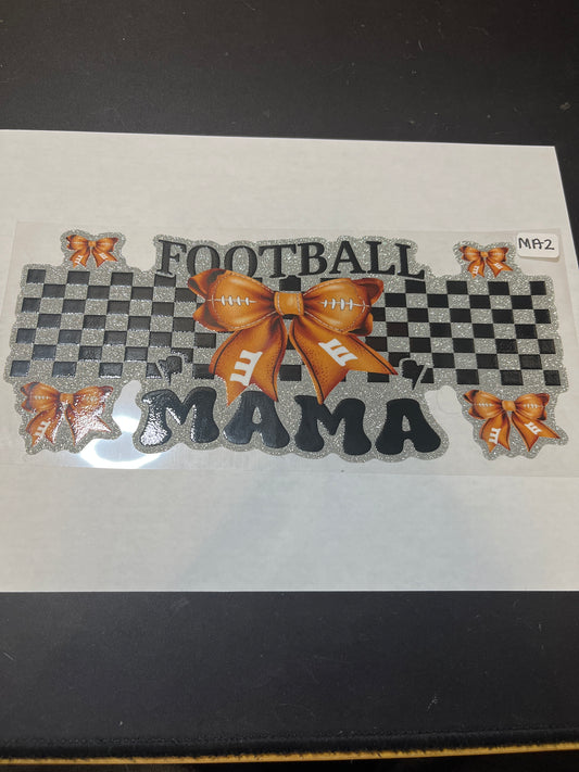 MA2 Football Mama UVDTF Wrap