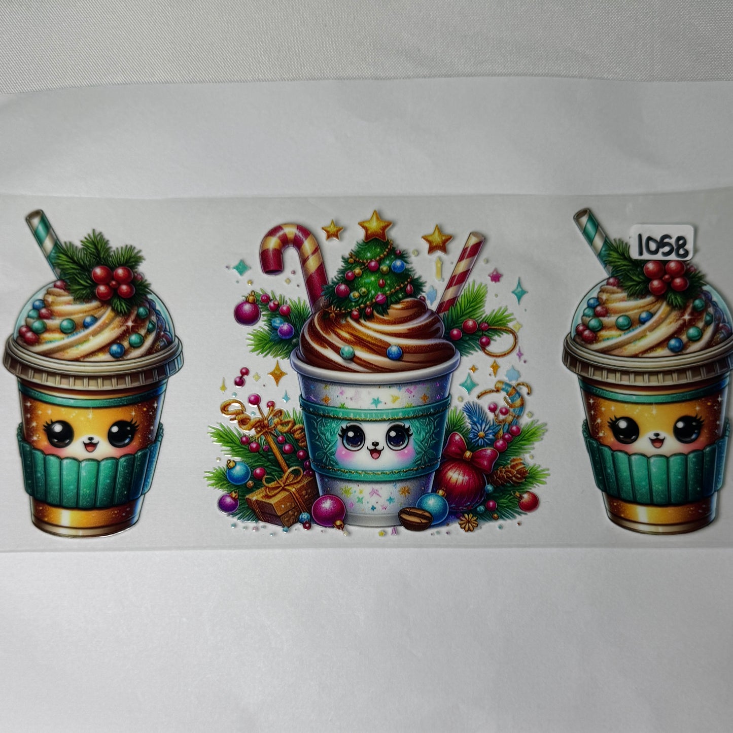 Christmas UVDTF Cup Wraps