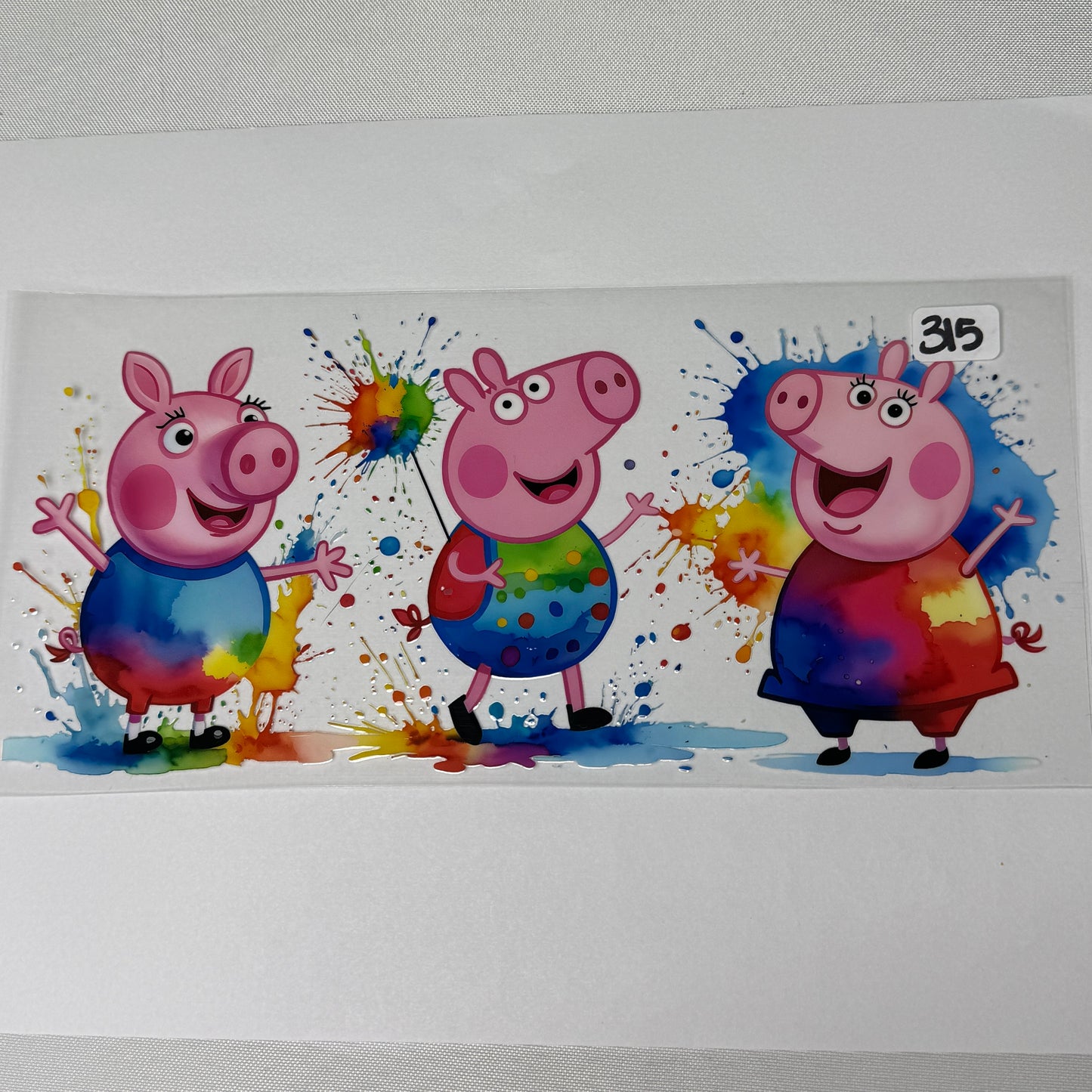 Mixed Character/movie UVDTF wrap