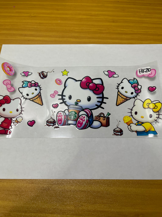 HK Cute Character UVDTF Wrap