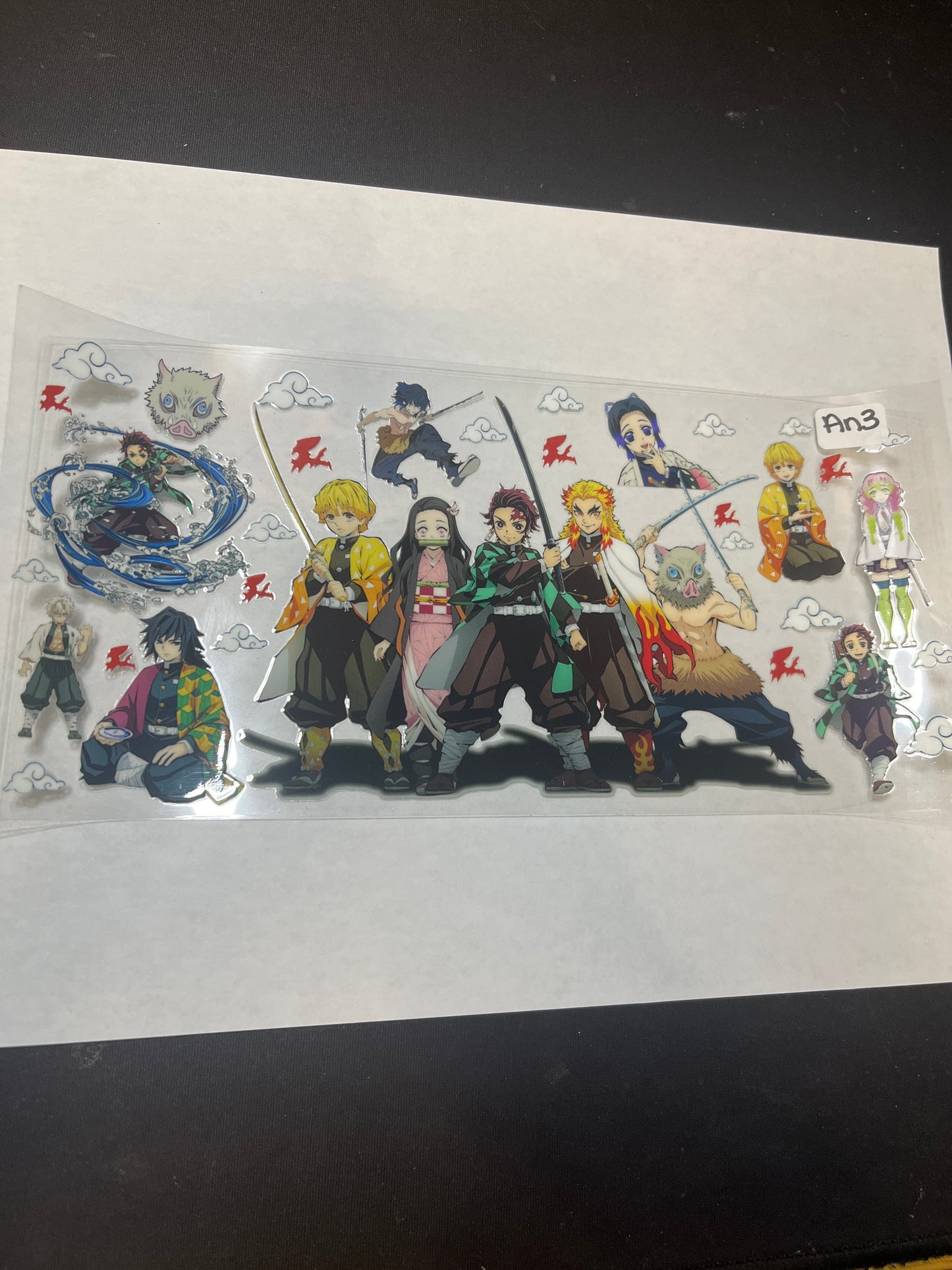 An3 Anime Characters UVDTV Wrap