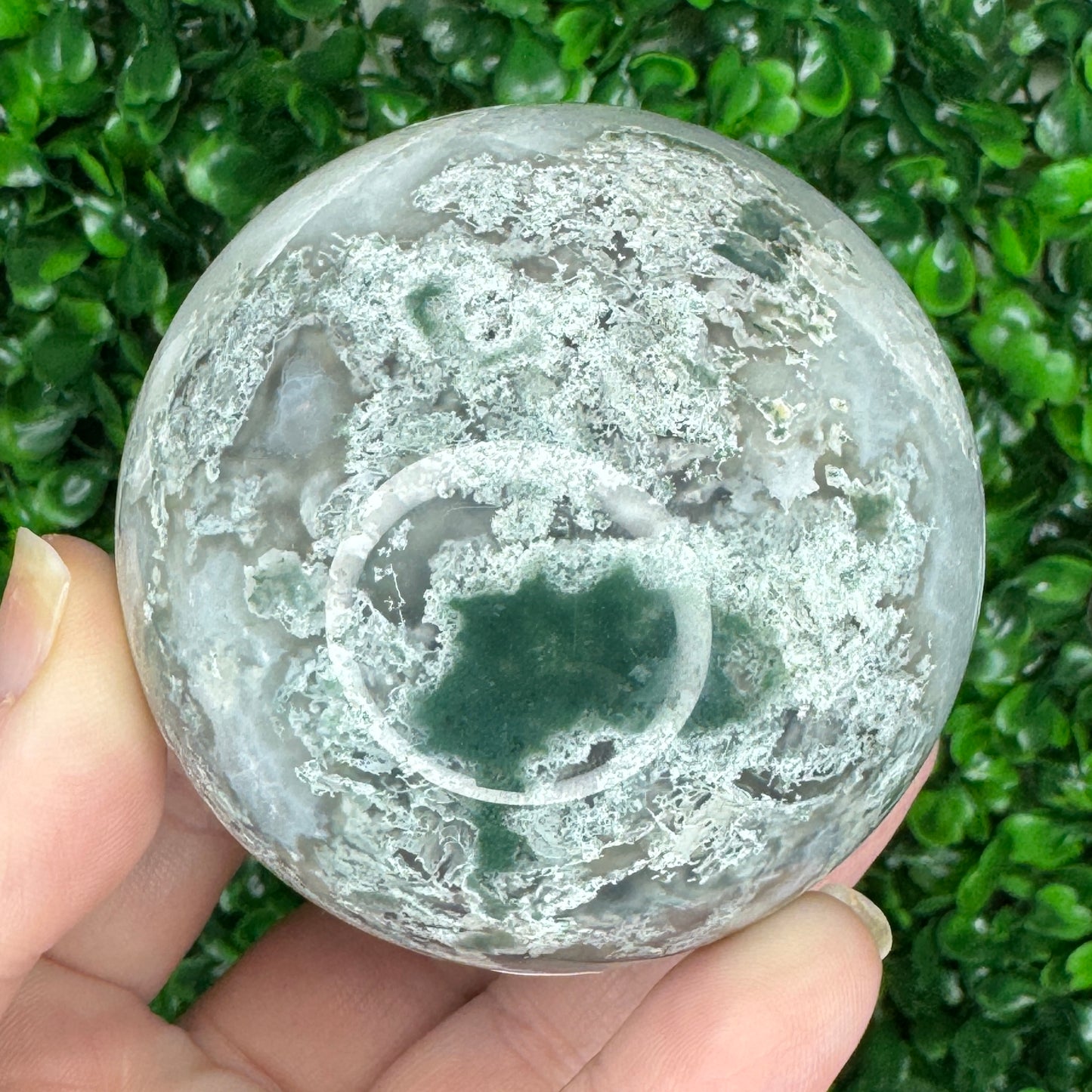 Moss Agate Sphere