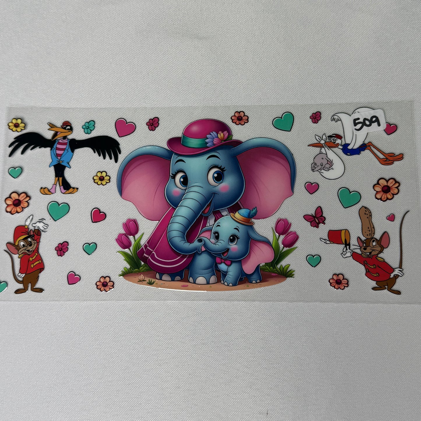 More mixed kid Character UVDTF CUP wraps