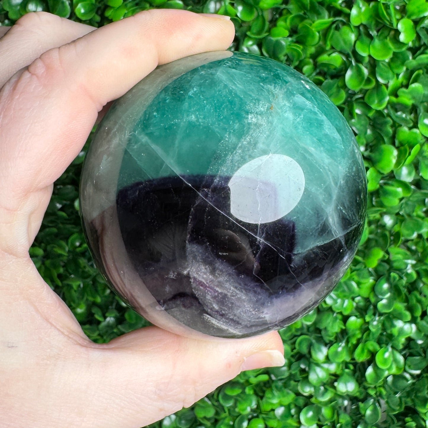 Fluorite sphere 42
