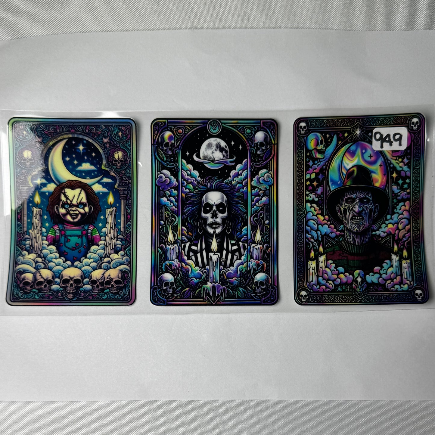 Spooky Characters UVDTF Cup Wraps