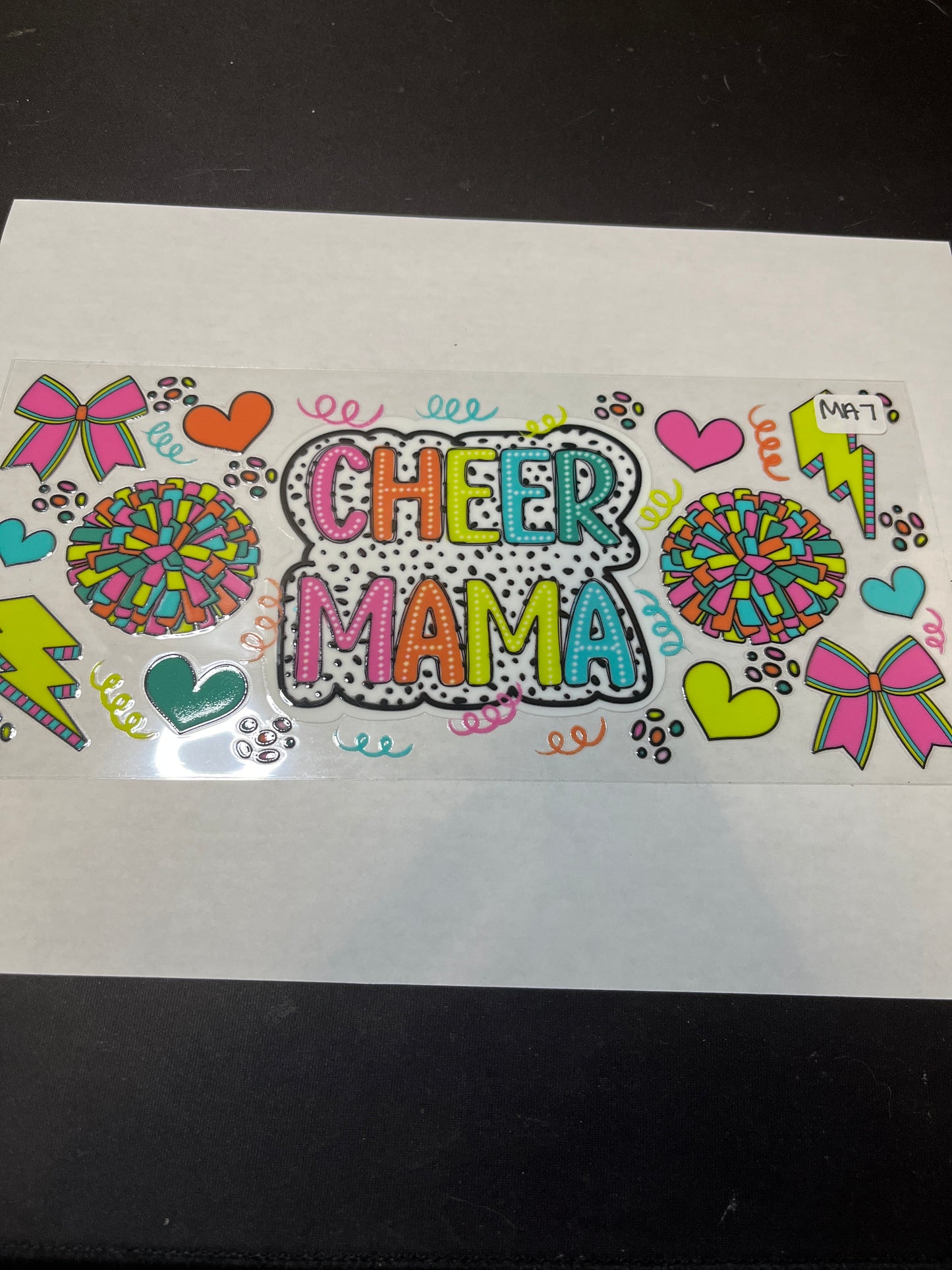 MA7 Cheer Mama UVDTF Wrap