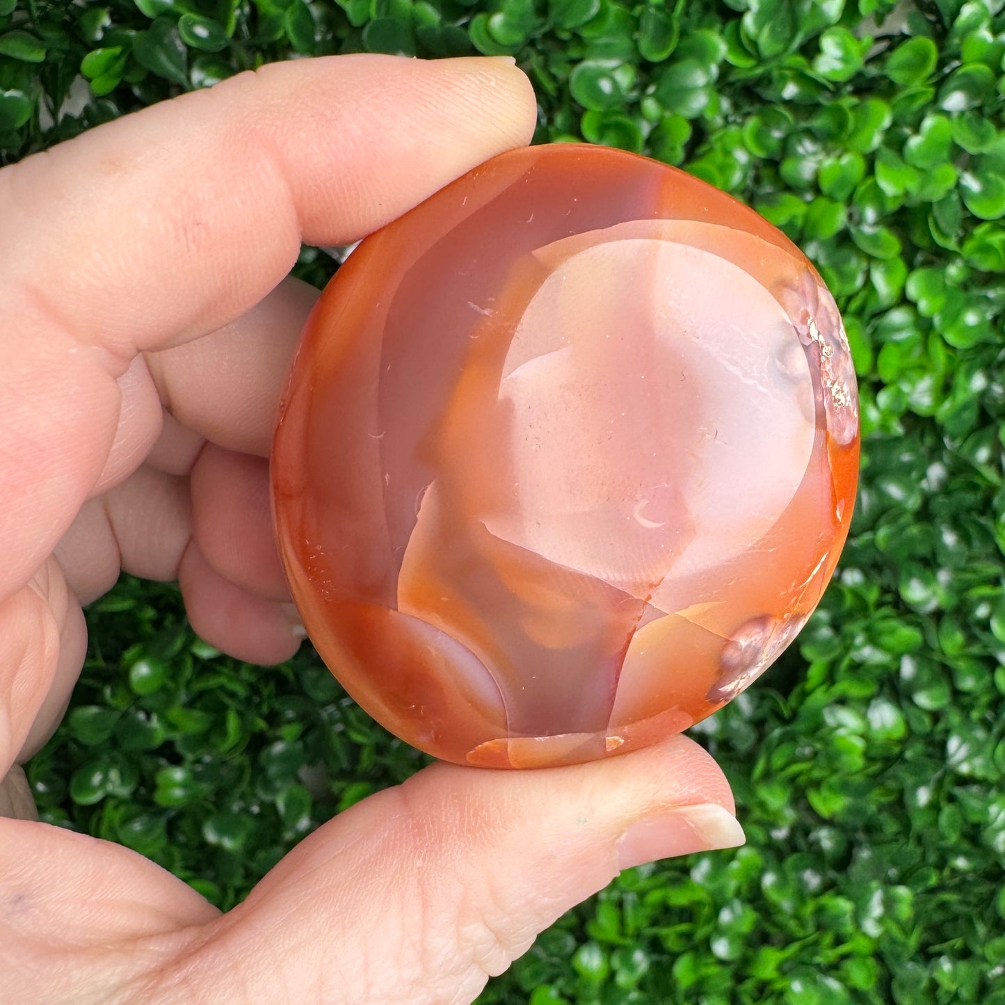 Carnelian Palm stone
