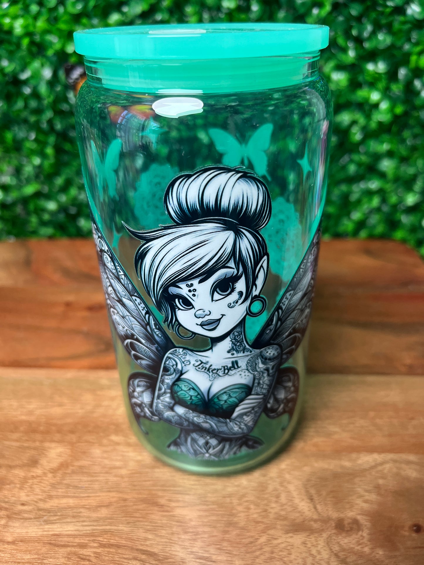 16oz Character UVDTF Glass Cup