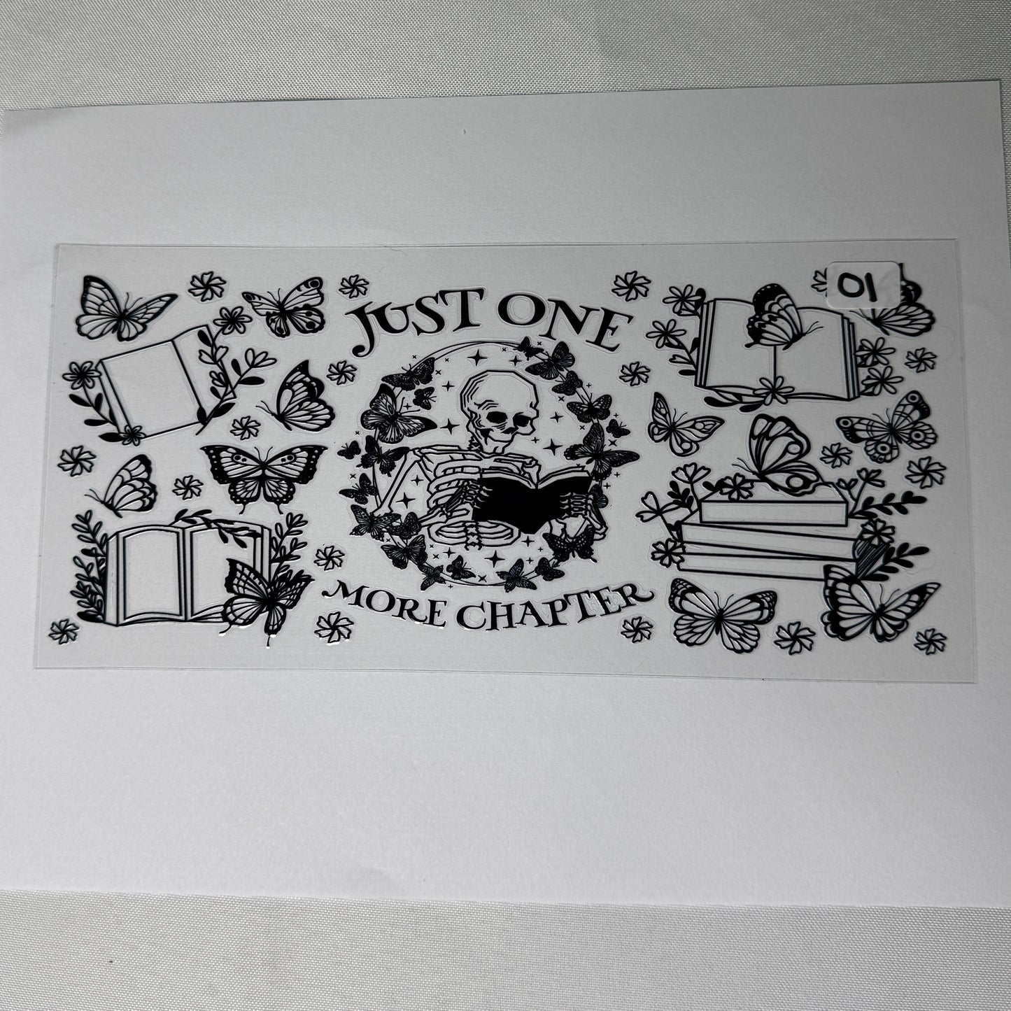 Books/Reading UVDTF Cup Wraps