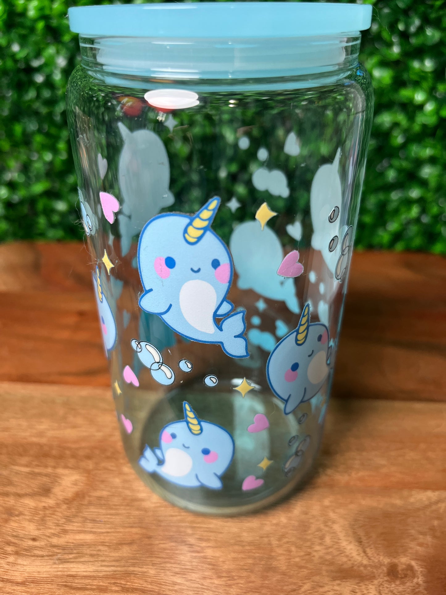 16oz Animal UVDTF Glass Cup