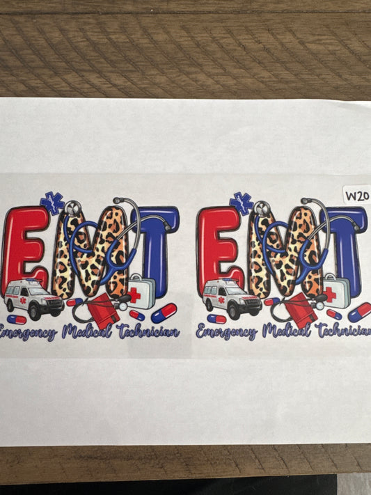 W20 EMT uvdtf wrap